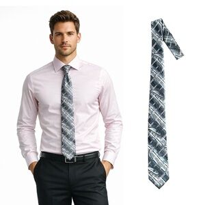 Elegant Gray Patterned Tie
🔥% bundle of 3, 5, 10, 15 or 20 ties